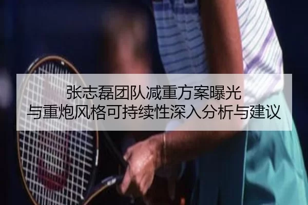 张志磊团队减重方案曝光 与重炮风格可持续性深入分析与建议